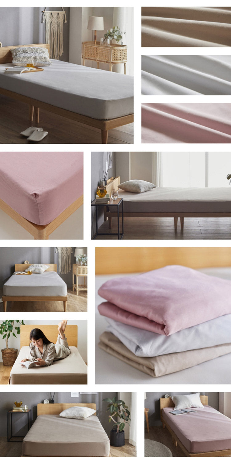 ボックスシーツ クイーン 綿100% コットン オールシーズン 着脱簡単 通気性 弾力性 耐久性 保温性 寝具 インテリア 超長綿 おしゃれ マットレスカバー 睡眠 快適 サラサラ(代引不可)