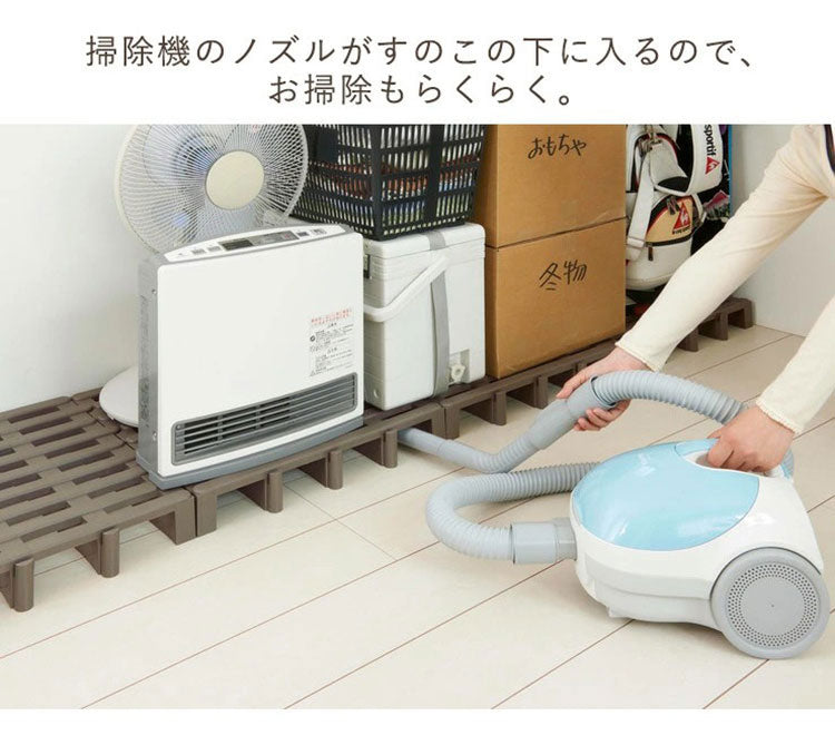 ジョイントすのこ 10個セット すのこベッド 日本製 プラスチック すのこ シングル 湿気 対策 除湿 高床 防カビ 通気性 折りたたみ すのこマット 押入れ収納 押し入れ収納 クローゼット収納 整理 屋外