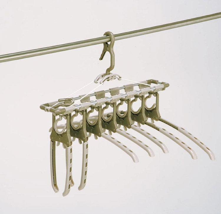 ツウィンモール アルミのびのび7連ガー グレー TA-7 洗濯干し 洗濯物干し 洗濯用品