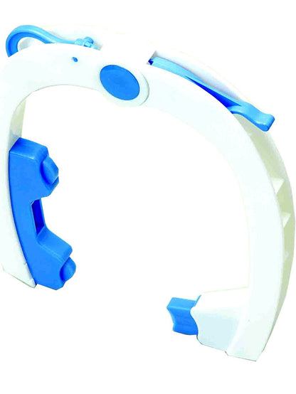 ツウィンモール ビッグらくらく布団ばさみ ホワイトブルー BL-35 洗濯干し 洗濯物干し 洗濯用品