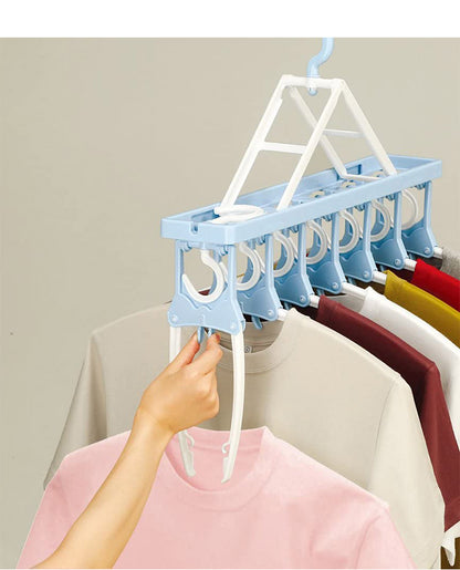 ツウィンモール 7連ガー ブルー SL-07 洗濯干し 洗濯物干し 洗濯用品