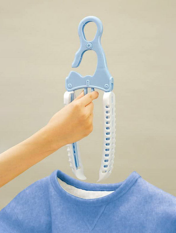 ツウィンモール トレーナーハンガー2個組 ブルー SL-11 洗濯干し 洗濯物干し 洗濯用品