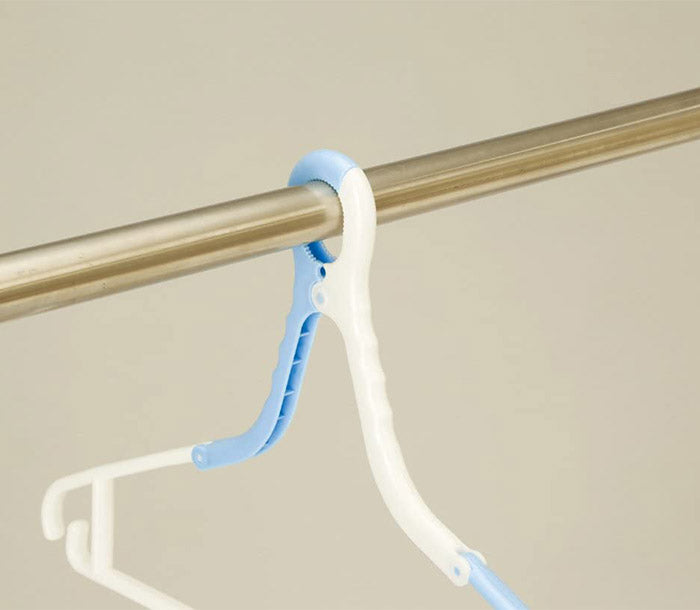 ツウィンモール 洗濯ハンガー3個組 ブルー SL-12 洗濯干し 洗濯物干し 洗濯用品