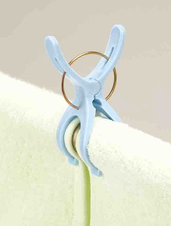 ツウィンモール ツインピンチ6個組 ブルー SL-21 洗濯干し 洗濯物干し 洗濯用品