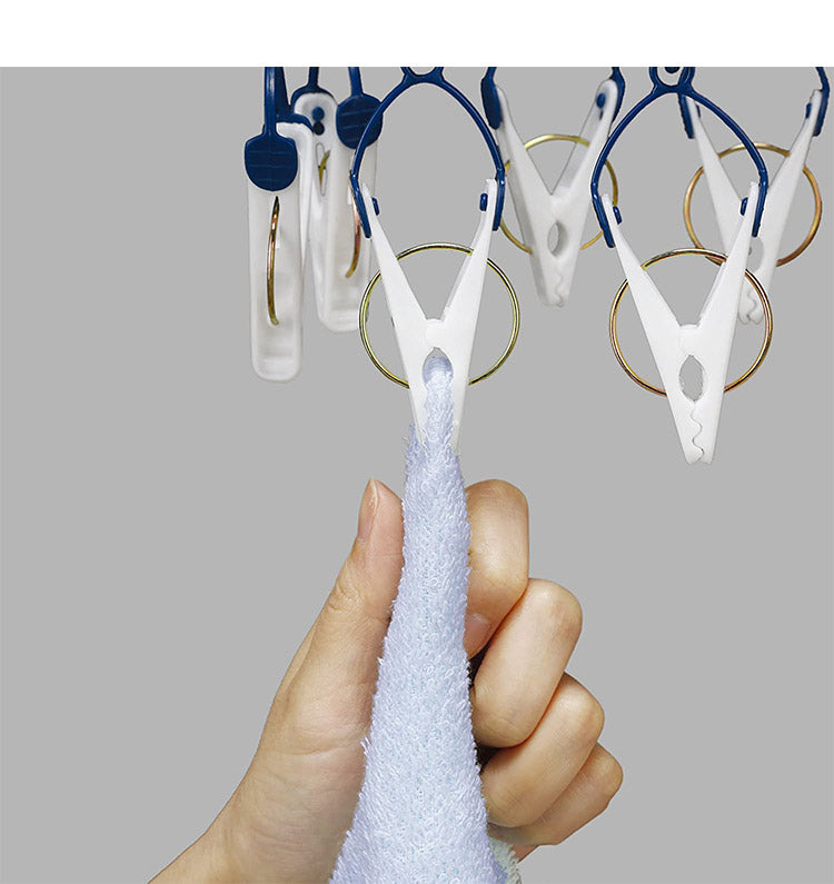 ツウィンモール BEILUプリミニハンガー13ピンチ ネイビー BE-03N 洗濯干し 洗濯物干し 洗濯用品