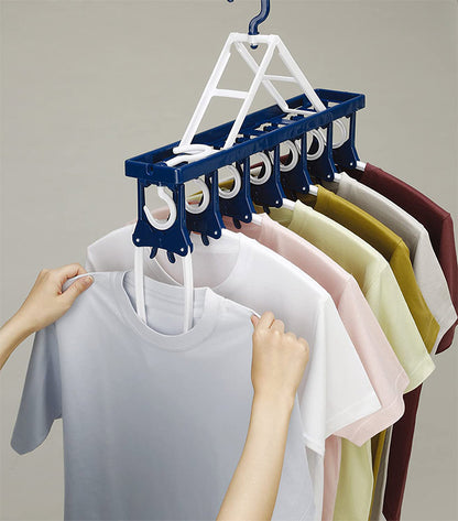 ツウィンモール BEILU7連ガー ネイビー BE-04N 洗濯干し 洗濯物干し 洗濯用品