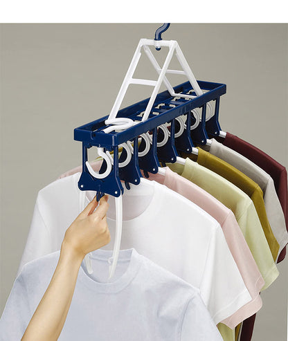 ツウィンモール BEILU7連ガー ネイビー BE-04N 洗濯干し 洗濯物干し 洗濯用品