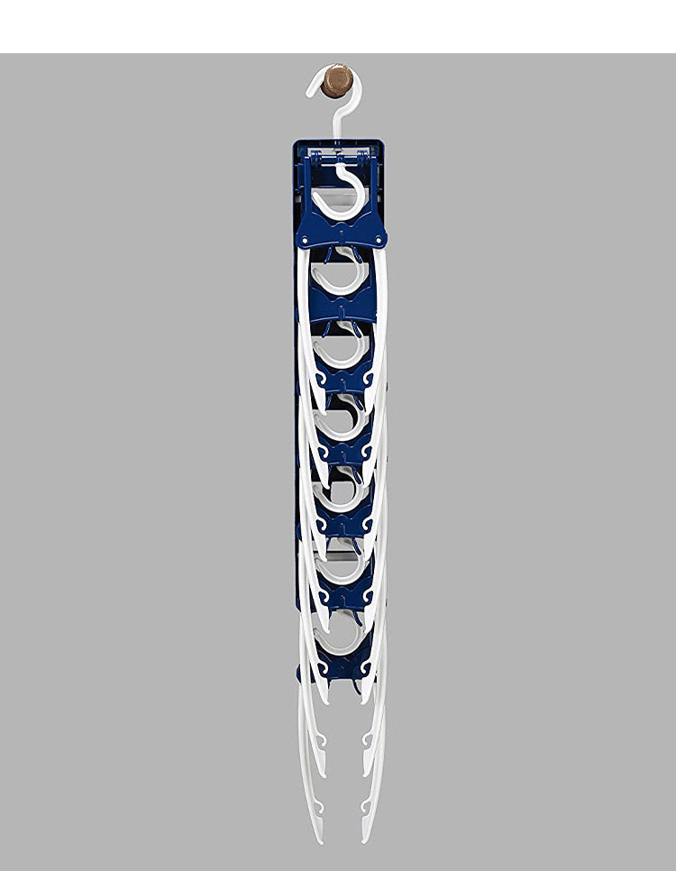 ツウィンモール BEILU7連ガー ネイビー BE-04N 洗濯干し 洗濯物干し 洗濯用品