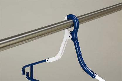 ツウィンモール BEILU洗濯ハンガー3個組 ネイビー BE-05N 洗濯干し 洗濯物干し 洗濯用品