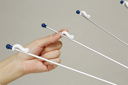 ツウィンモール BEILUアルミパラソルハンガー ネイビー BE-08N 洗濯干し 洗濯物干し 洗濯用品