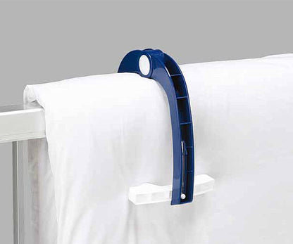 ツウィンモール BEILUらくらく布団ばさみ2個組 ネイビー BE-09N 洗濯干し 洗濯物干し 洗濯用品