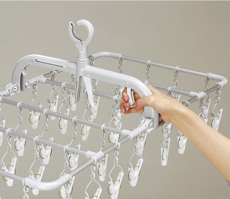 ツウィンモール BEILU横もちアルミハンガー40ピンチ グレー BE-01G 洗濯干し 洗濯物干し 洗濯用品