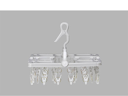 ツウィンモール BEILUスライドハンガー38ピンチ グレー BE-02G 洗濯干し 洗濯物干し 洗濯用品