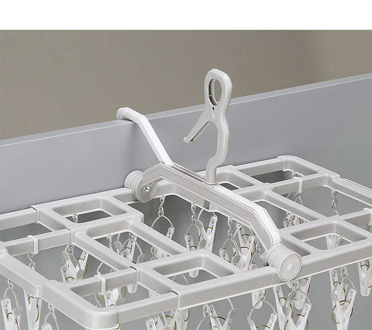 ツウィンモール BEILUスライドハンガー38ピンチ グレー BE-02G 洗濯干し 洗濯物干し 洗濯用品