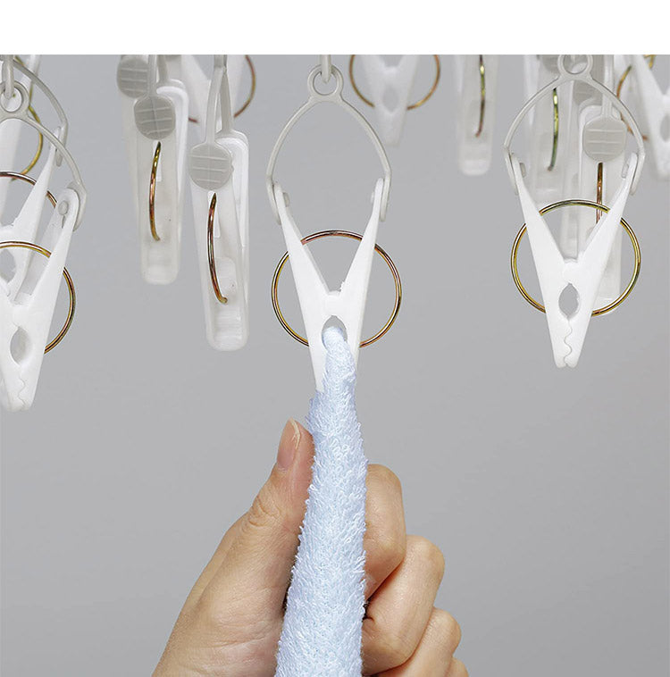 ツウィンモール BEILUスライドハンガー38ピンチ グレー BE-02G 洗濯干し 洗濯物干し 洗濯用品