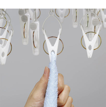 ツウィンモール BEILUスライドハンガー38ピンチ グレー BE-02G 洗濯干し 洗濯物干し 洗濯用品