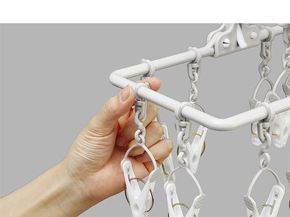 ツウィンモール BEILUプリミニハンガー13ピンチ グレー BE-03G 洗濯干し 洗濯物干し 洗濯用品