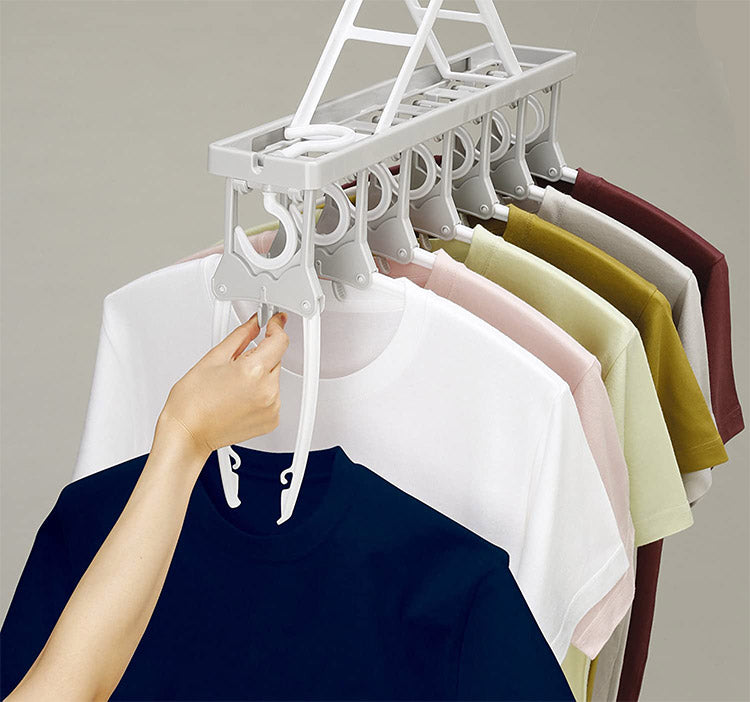 ツウィンモール BEILU7連ガー グレー BE-04G 洗濯干し 洗濯物干し 洗濯用品