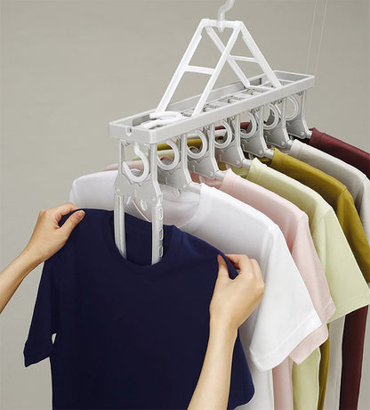 ツウィンモール BEILUのびのび7連ガー グレー BE-10G 洗濯干し 洗濯物干し 洗濯用品