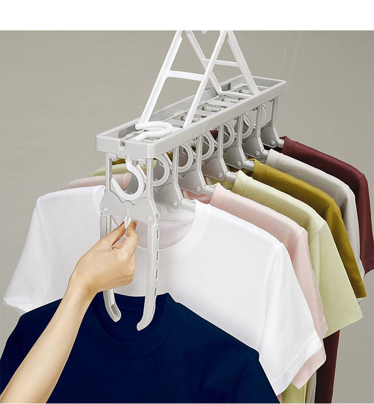 ツウィンモール BEILUのびのび7連ガー グレー BE-10G 洗濯干し 洗濯物干し 洗濯用品