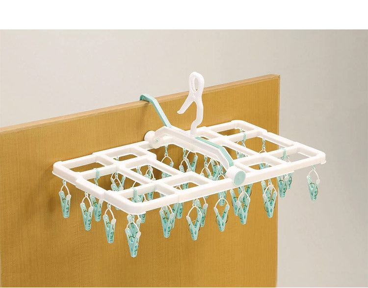 ツウィンモール フラーリスライドハンガー38ピンチ グリーン FL-02G 洗濯干し 洗濯物干し 洗濯用品