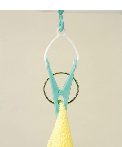 ツウィンモール フラーリスライドハンガー38ピンチ グリーン FL-02G 洗濯干し 洗濯物干し 洗濯用品