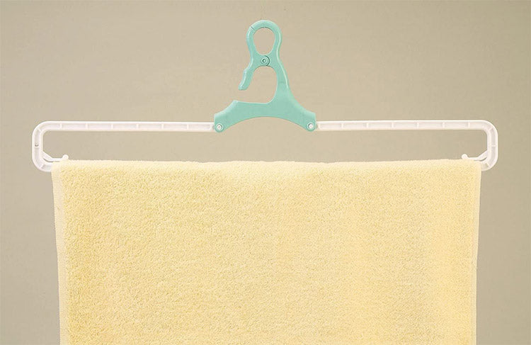 ツウィンモール フラーリバスタオルハンガー グリーン FL-07G 洗濯干し 洗濯物干し 洗濯用品