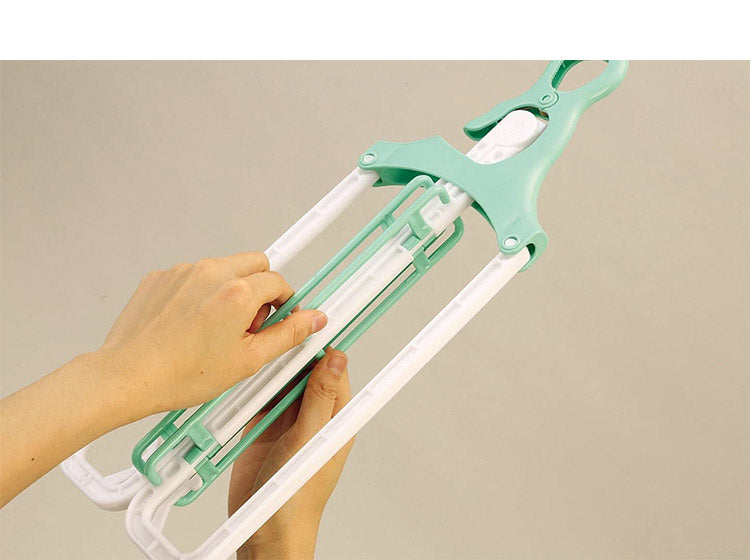 ツウィンモール フラーリバスタオルハンガー グリーン FL-07G 洗濯干し 洗濯物干し 洗濯用品