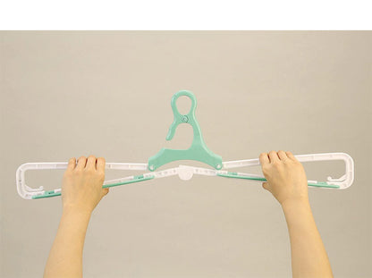 ツウィンモール フラーリバスタオルハンガー グリーン FL-07G 洗濯干し 洗濯物干し 洗濯用品