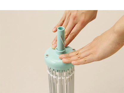 ツウィンモール フラーリアルミパラソルハンガー グリーン FL-08G 洗濯干し 洗濯物干し 洗濯用品