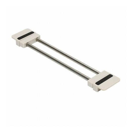 ステンレス シンク スライド ラック 水切り スリム型 ワームグレー 幅29.5~52cm LD-197 Style Storage(代引不可)