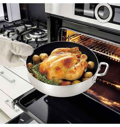 IH ガス火 オーブン 鍋 24cm LD-206 オーブンにも使える ブルーダイヤモンドコート(代引不可)