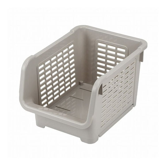 日本製 積み重ね ストッカー キャスター付 ワームグレー LD-245 Style Storage(代引不可)