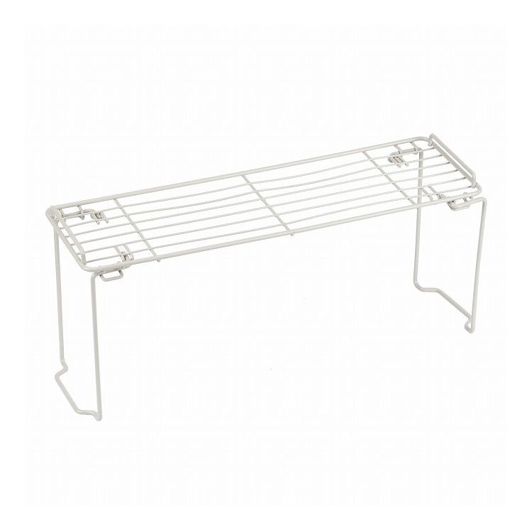 シンク下 シンクまわり キッチンラック ワイヤー 積み重ね棚 足折れ式 M スリム ワームグレー LD-253 Style Storage(代引不可)