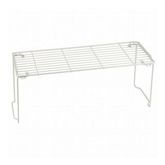 シンク下 シンクまわり キッチンラック ワイヤー 積み重ね棚 足折れ式 ロング ワームグレー LD-257 Style Storage(代引不可)