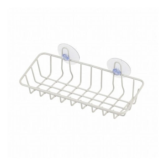 スポンジ置き タワシ スポンジ ラック 吸着板付 キッチン シンクまわり 水周り ワームグレー LD-266 Style Storage(代引不可)