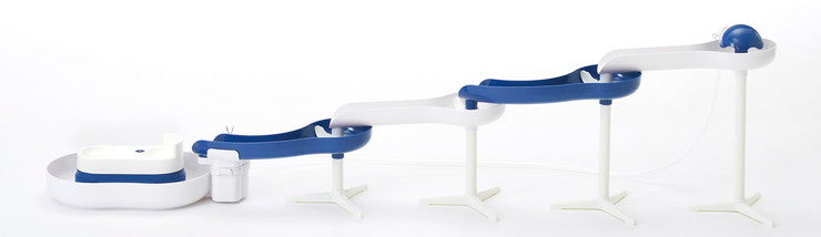 流しそうめん機 そうめん流し器 LD-281 電動 自動くみ上げ ウォータースライダー 卓上 流しそうめん器 電池式