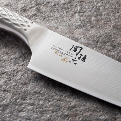 貝印 関孫六 匠創 包丁3点セット 三徳包丁 ペティナイフ 純正シャープナー 日本製 KAI 食洗機対応 オールステンレス 包丁セット 砥ぎ器 砥石 ナイフ 関の刃物 三徳3点セット