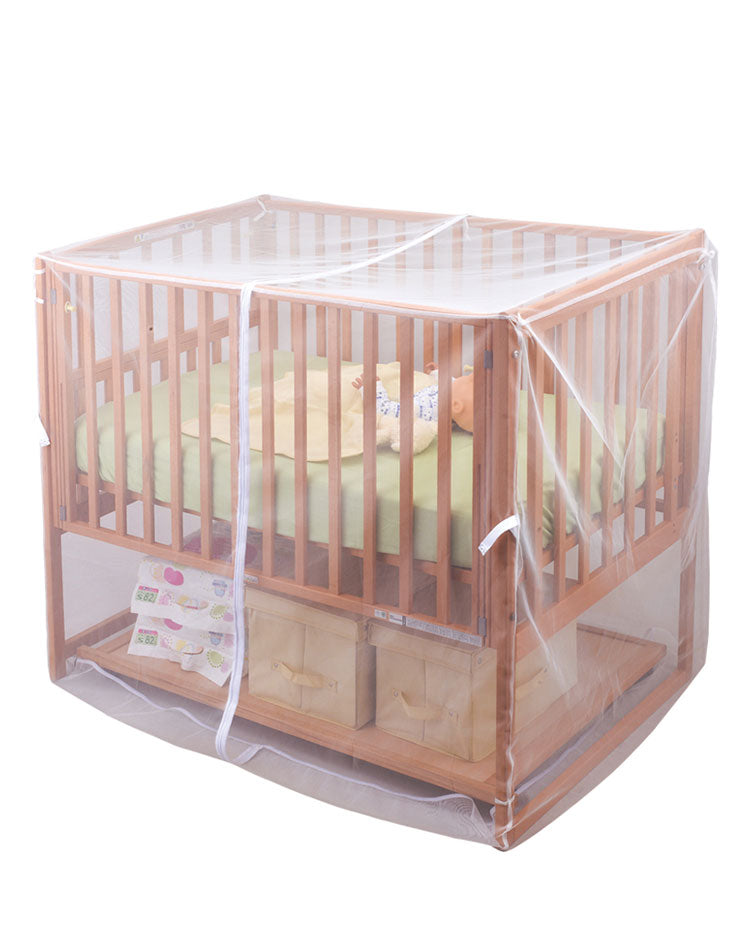 各社ベビーベッド用 かや ベビーベッドガード ダイヤ Daiya ペット対策にも キッズデザイン賞受賞 かや 蚊帳 虫よけ 虫除け ベビーベッド ガード 虫 蚊 ペット 夏 冷房対策 メッシュ 赤ちゃん ベビー