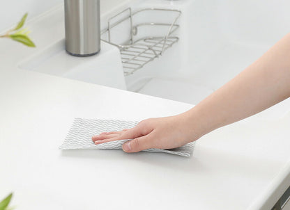 テーブルダスター ふきん 布巾 30枚入 カウンタークロス キッチンタオル 台拭き 食器拭き キッチンクロス 衛生的 吸水 不織布ふきん 台ふきん 机 食器 掃除 キッチンリセット 東和産業