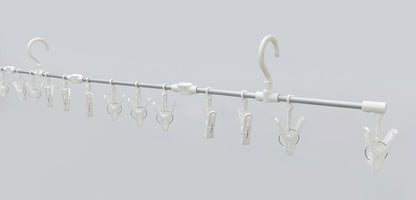 シーツが干せる アルミハンガー 24ピンチ 洗濯ハンガー 物干しハンガー 洗濯バサミ 洗濯干し 洗濯物干し ハンガー JD 東和産業