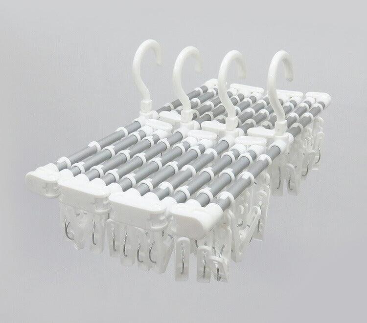 伸縮する ピンチハンガー 60ピンチ サイズ調節 洗濯ハンガー 伸縮角ハンガー 物干しハンガー アルミハンガー 洗濯バサミ 洗濯干し 洗濯物干し ハンガー 部屋干し 室内干し JD 東和産業