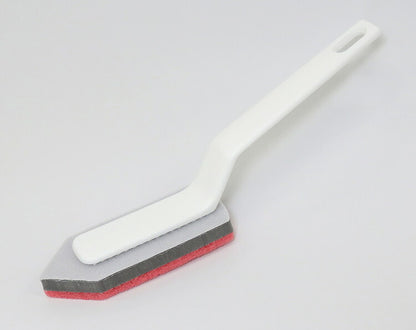 バススポンジ カビ取り 持ち手付 風呂掃除 スポンジ お風呂 不織布 カビ 風呂 浴室 バス 浴槽 掃除 清掃 スポンジクリーナー お風呂掃除 掃除用品 柄付 日本製 東和産業