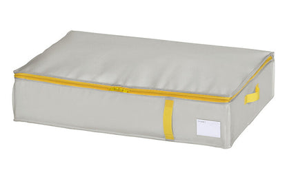 羽毛布団収納袋 立てられる布団ケース コンパクト優収納アルファ すきま用 グレー 85701 すきま収納 隙間収納 クローゼット収納 押入れ収納 押し入れ収納 東和産業