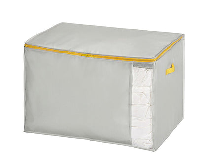 羽毛布団収納袋 布団ケース コンパクト優収納アルファ L グレー 85705 グレー クローゼット収納 押入れ収納 押し入れ収納 東和産業