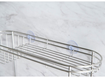 バスラック ステンレス 3段 大容量収納 省スペース ステンレスバスカウンター 3段 シャンプー ラック お風呂 収納 バスルームラック ボディーソープ リンス コンディショナー 伸晃 Belca