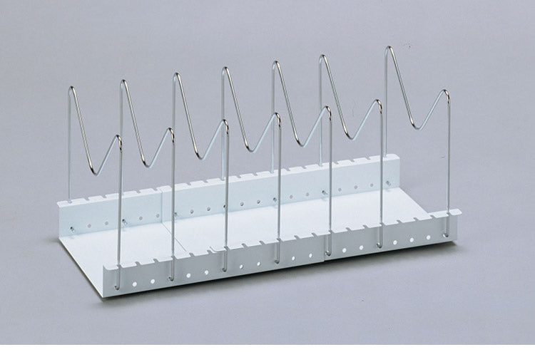 シンク下 鍋・フライパンスタンド 伸縮式 幅29~51cm 立てる収納 シンク下収納 伸縮 フライパン・鍋・ふたスタンド ラック システムキッチン 扉 引き出し キッチン収納 PFN-EX 伸晃 Belca