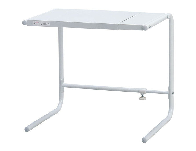 レンジ上ラック 伸縮タイプ 幅40~60 レンジ上 ラック キッチンラック キッチン収納 伸縮レンジ上ラック レンジ台 電子レンジ トースター 家電上ラック 伸晃 Belca