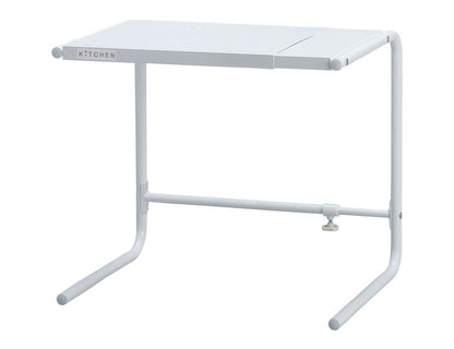 レンジ上ラック 伸縮タイプ 幅40~60 レンジ上 ラック キッチンラック キッチン収納 伸縮レンジ上ラック レンジ台 電子レンジ トースター 家電上ラック 伸晃 Belca