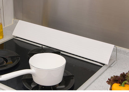 日本製 ベラスコート 排気口カバー 60cm コンロカバー 伸縮式 油はねガード コンロ IH カバー レンジガード コンロ用カバー ホワイト 白 モノトーン 伸晃 Belca